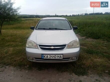 Серый Шевроле Лачетти, объемом двигателя 1.6 л и пробегом 316 тыс. км за 4000 $, фото 1 на Automoto.ua