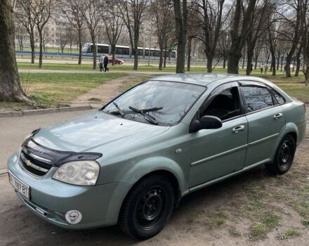 Серый Шевроле Лачетти, объемом двигателя 1.6 л и пробегом 200 тыс. км за 1600 $, фото 1 на Automoto.ua