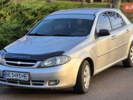 Серый Шевроле Лачетти, объемом двигателя 1.6 л и пробегом 217 тыс. км за 3950 $, фото 1 на Automoto.ua