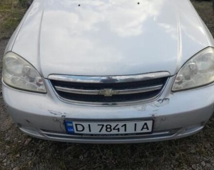 Серый Шевроле Лачетти, объемом двигателя 1.6 л и пробегом 220 тыс. км за 3500 $, фото 1 на Automoto.ua