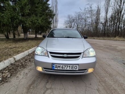 Серый Шевроле Лачетти, объемом двигателя 1.6 л и пробегом 321 тыс. км за 3500 $, фото 1 на Automoto.ua