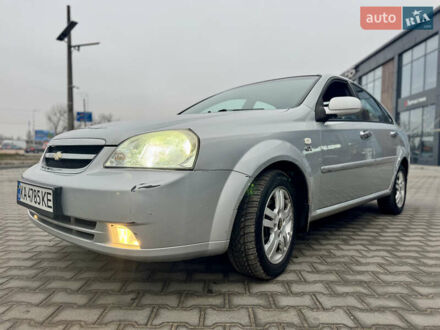 Серый Шевроле Лачетти, объемом двигателя 1.8 л и пробегом 125 тыс. км за 4700 $, фото 1 на Automoto.ua