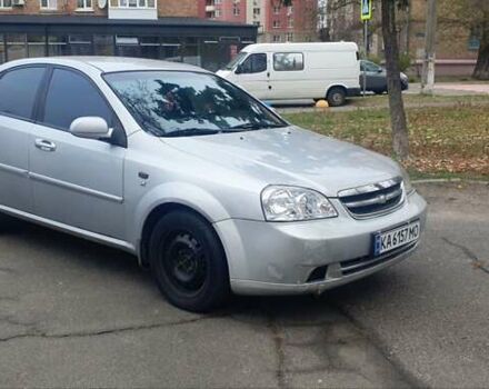 Серый Шевроле Лачетти, объемом двигателя 1.8 л и пробегом 227 тыс. км за 4000 $, фото 1 на Automoto.ua