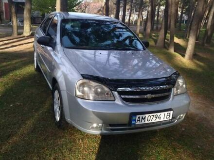 Серый Шевроле Лачетти, объемом двигателя 1.8 л и пробегом 287 тыс. км за 4500 $, фото 1 на Automoto.ua