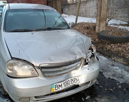 Серый Шевроле Лачетти, объемом двигателя 1.8 л и пробегом 200 тыс. км за 1050 $, фото 1 на Automoto.ua