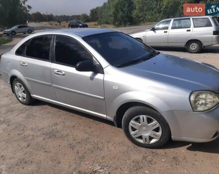 Серый Шевроле Лачетти, объемом двигателя 1.6 л и пробегом 210 тыс. км за 3600 $, фото 1 на Automoto.ua