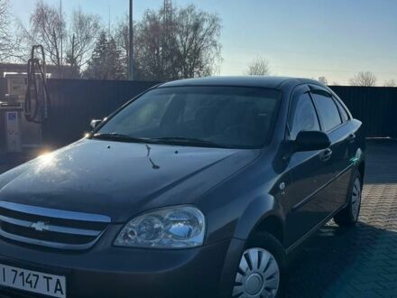 Серый Шевроле Лачетти, объемом двигателя 1.6 л и пробегом 248 тыс. км за 4400 $, фото 1 на Automoto.ua