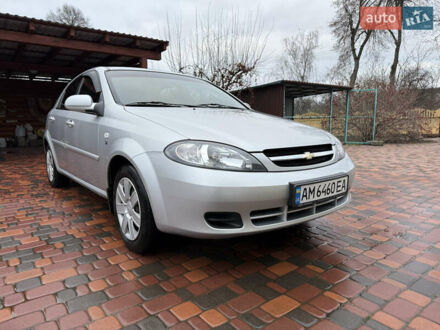 Сірий Шевроле Лачетті, об'ємом двигуна 1.6 л та пробігом 216 тис. км за 4900 $, фото 1 на Automoto.ua