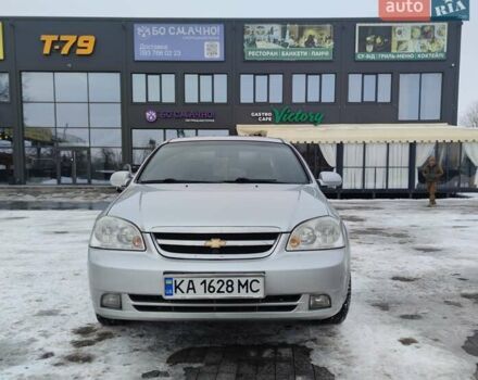 Серый Шевроле Лачетти, объемом двигателя 1.8 л и пробегом 344 тыс. км за 4299 $, фото 1 на Automoto.ua