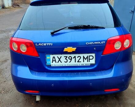 Синий Шевроле Лачетти, объемом двигателя 1.6 л и пробегом 250 тыс. км за 3500 $, фото 1 на Automoto.ua