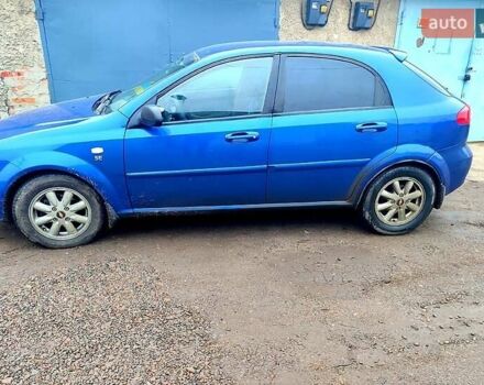 Синий Шевроле Лачетти, объемом двигателя 1.6 л и пробегом 250 тыс. км за 3500 $, фото 1 на Automoto.ua