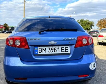 Синий Шевроле Лачетти, объемом двигателя 1.6 л и пробегом 210 тыс. км за 3500 $, фото 4 на Automoto.ua