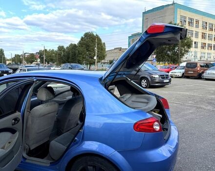 Синий Шевроле Лачетти, объемом двигателя 1.6 л и пробегом 210 тыс. км за 3500 $, фото 7 на Automoto.ua