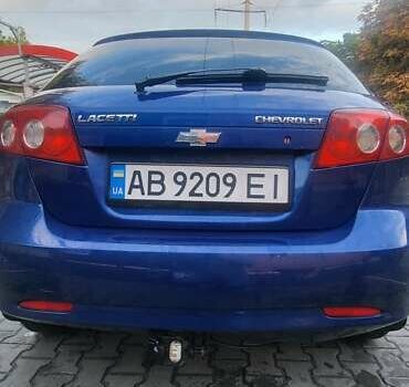 Синий Шевроле Лачетти, объемом двигателя 1.6 л и пробегом 254 тыс. км за 3700 $, фото 5 на Automoto.ua