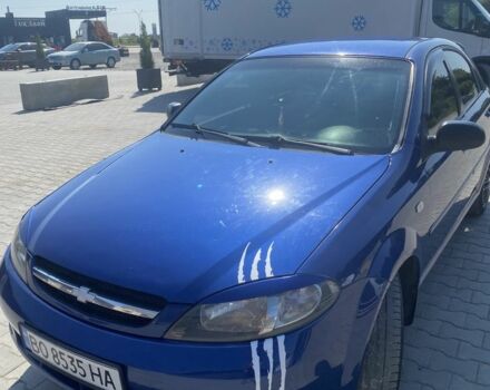 Синий Шевроле Лачетти, объемом двигателя 1.6 л и пробегом 233 тыс. км за 4038 $, фото 2 на Automoto.ua