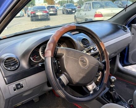 Синий Шевроле Лачетти, объемом двигателя 1.6 л и пробегом 210 тыс. км за 3500 $, фото 6 на Automoto.ua