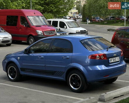 Синий Шевроле Лачетти, объемом двигателя 1.6 л и пробегом 190 тыс. км за 6200 $, фото 2 на Automoto.ua