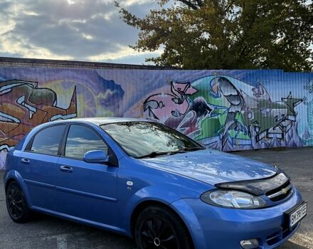 Синий Шевроле Лачетти, объемом двигателя 1.6 л и пробегом 210 тыс. км за 3500 $, фото 1 на Automoto.ua