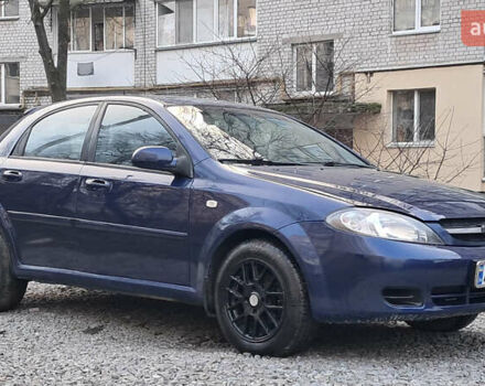 Синий Шевроле Лачетти, объемом двигателя 1.6 л и пробегом 350 тыс. км за 2300 $, фото 1 на Automoto.ua