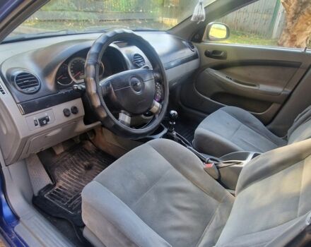 Синій Шевроле Лачетті, об'ємом двигуна 1.6 л та пробігом 208 тис. км за 3600 $, фото 11 на Automoto.ua