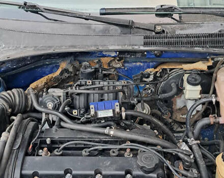 Синий Шевроле Лачетти, объемом двигателя 1.6 л и пробегом 350 тыс. км за 2300 $, фото 16 на Automoto.ua