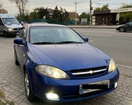 Синий Шевроле Лачетти, объемом двигателя 1.6 л и пробегом 209 тыс. км за 3950 $, фото 3 на Automoto.ua