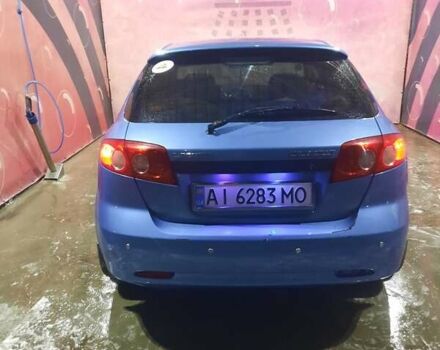 Синий Шевроле Лачетти, объемом двигателя 1.6 л и пробегом 196 тыс. км за 4000 $, фото 1 на Automoto.ua