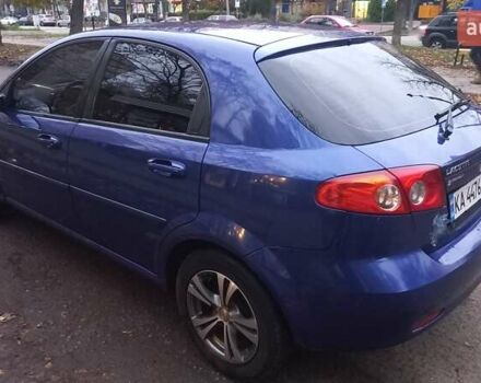 Синий Шевроле Лачетти, объемом двигателя 1.4 л и пробегом 250 тыс. км за 3500 $, фото 4 на Automoto.ua