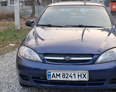 Синий Шевроле Лачетти, объемом двигателя 1.6 л и пробегом 350 тыс. км за 2300 $, фото 7 на Automoto.ua