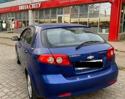 Синий Шевроле Лачетти, объемом двигателя 1.6 л и пробегом 209 тыс. км за 3950 $, фото 1 на Automoto.ua