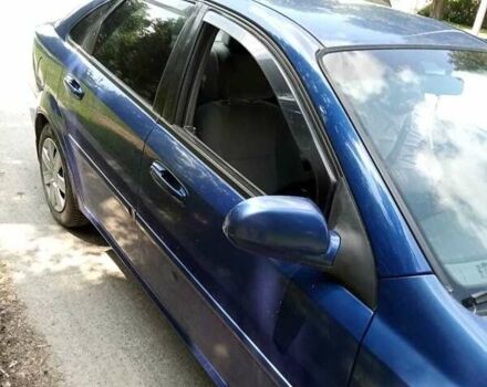 Синий Шевроле Лачетти, объемом двигателя 1.8 л и пробегом 95 тыс. км за 4300 $, фото 6 на Automoto.ua