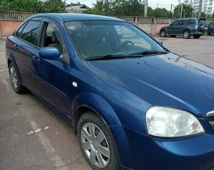 Синий Шевроле Лачетти, объемом двигателя 1.8 л и пробегом 95 тыс. км за 4300 $, фото 5 на Automoto.ua