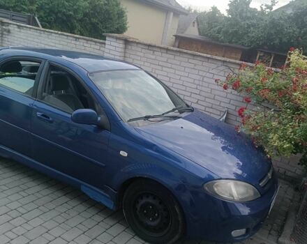 Синий Шевроле Лачетти, объемом двигателя 1.6 л и пробегом 245 тыс. км за 3200 $, фото 1 на Automoto.ua