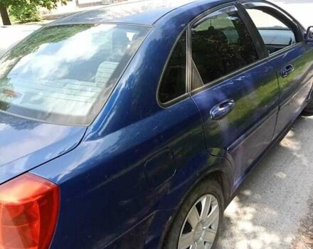 Синий Шевроле Лачетти, объемом двигателя 1.8 л и пробегом 95 тыс. км за 4300 $, фото 9 на Automoto.ua