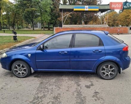 Синий Шевроле Лачетти, объемом двигателя 1.6 л и пробегом 175 тыс. км за 4800 $, фото 6 на Automoto.ua