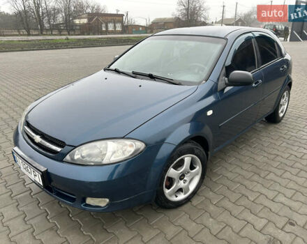 Синий Шевроле Лачетти, объемом двигателя 1.6 л и пробегом 230 тыс. км за 4300 $, фото 2 на Automoto.ua