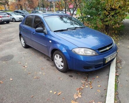 Синий Шевроле Лачетти, объемом двигателя 1.6 л и пробегом 250 тыс. км за 3650 $, фото 2 на Automoto.ua