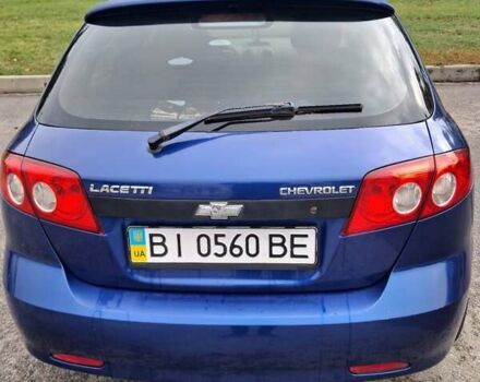 Синий Шевроле Лачетти, объемом двигателя 1.6 л и пробегом 175 тыс. км за 4800 $, фото 4 на Automoto.ua
