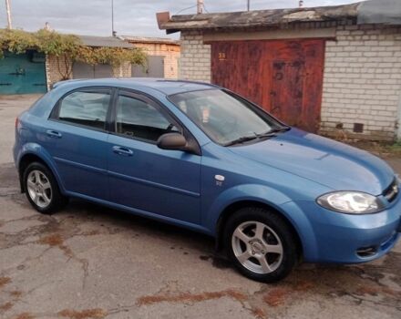Синий Шевроле Лачетти, объемом двигателя 1.6 л и пробегом 75 тыс. км за 4800 $, фото 3 на Automoto.ua