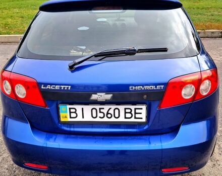 Синий Шевроле Лачетти, объемом двигателя 1.6 л и пробегом 175 тыс. км за 4800 $, фото 1 на Automoto.ua