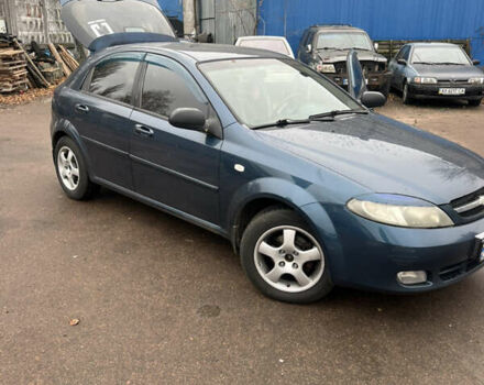 Синий Шевроле Лачетти, объемом двигателя 1.6 л и пробегом 230 тыс. км за 3499 $, фото 2 на Automoto.ua