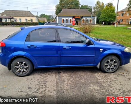 Синий Шевроле Лачетти, объемом двигателя 1.6 л и пробегом 175 тыс. км за 4800 $, фото 4 на Automoto.ua