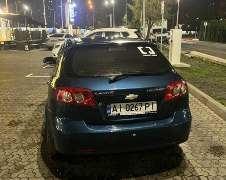 Синий Шевроле Лачетти, объемом двигателя 1.6 л и пробегом 270 тыс. км за 3300 $, фото 2 на Automoto.ua