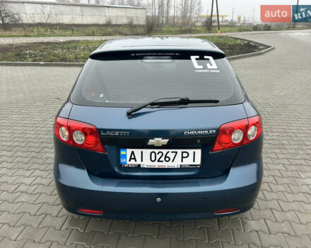 Синий Шевроле Лачетти, объемом двигателя 1.6 л и пробегом 230 тыс. км за 4300 $, фото 6 на Automoto.ua