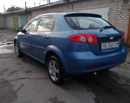 Синий Шевроле Лачетти, объемом двигателя 1.6 л и пробегом 75 тыс. км за 4800 $, фото 5 на Automoto.ua