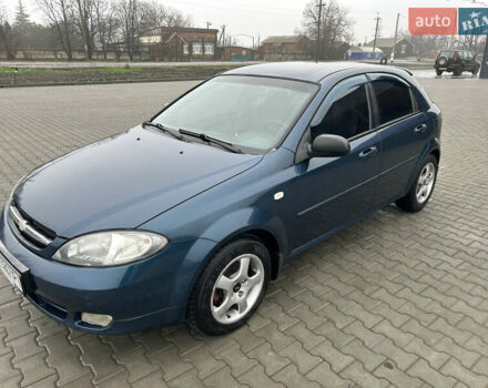 Синий Шевроле Лачетти, объемом двигателя 1.6 л и пробегом 230 тыс. км за 4300 $, фото 3 на Automoto.ua
