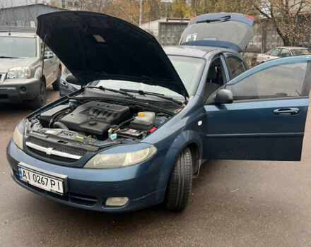Синий Шевроле Лачетти, объемом двигателя 1.6 л и пробегом 230 тыс. км за 3499 $, фото 8 на Automoto.ua
