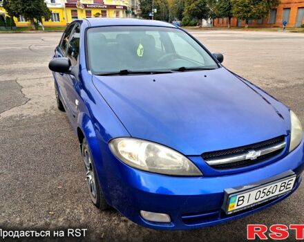 Синий Шевроле Лачетти, объемом двигателя 1.6 л и пробегом 175 тыс. км за 4800 $, фото 2 на Automoto.ua
