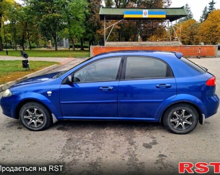 Синий Шевроле Лачетти, объемом двигателя 1.6 л и пробегом 175 тыс. км за 4800 $, фото 3 на Automoto.ua