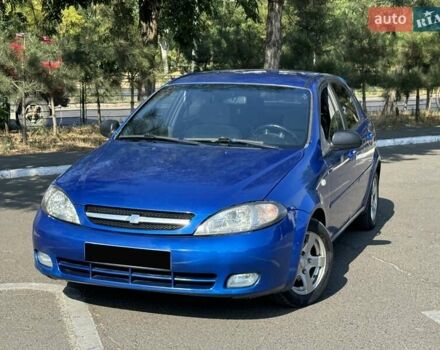 Синий Шевроле Лачетти, объемом двигателя 1.6 л и пробегом 290 тыс. км за 4350 $, фото 1 на Automoto.ua